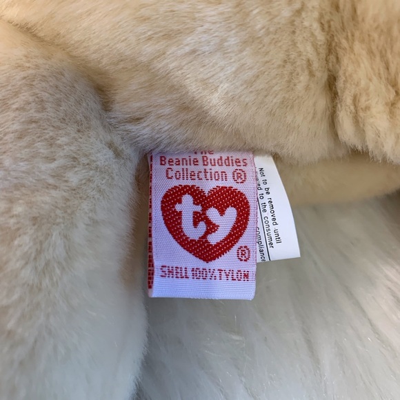 Ty (24) Cream and Black Plush Pug “Pugsly” - Picture 7 of 10